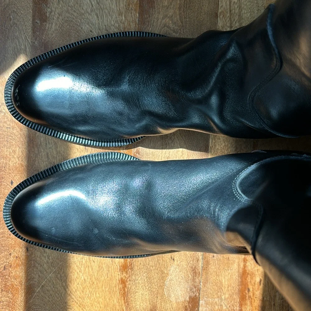 Sergio Rossi leather boots